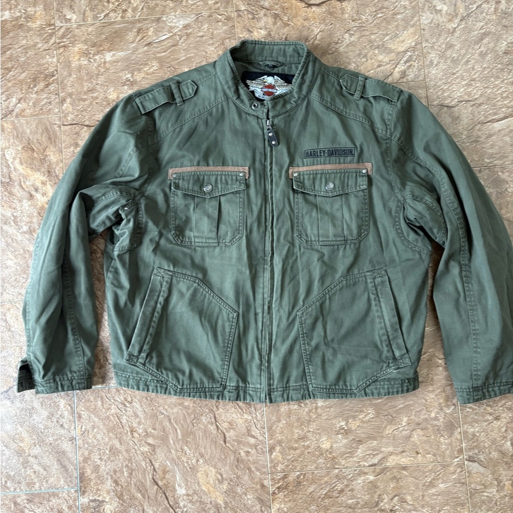 Harley-Davidson Men's army Jacket